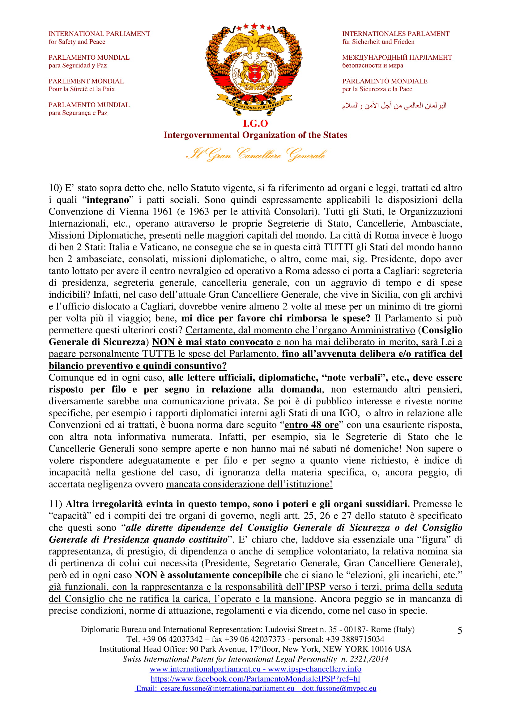 lettera aperta